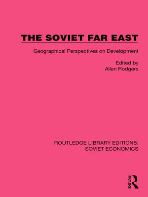 cover image of The Soviet Far East
